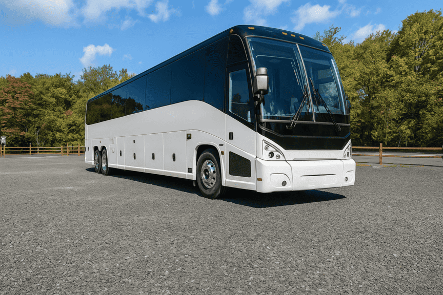 picture of Charter Bus Rental Schenectady coach bus